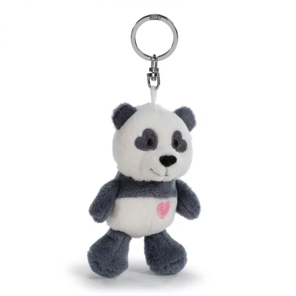 NICI Klíčenka Panda Love se srdíčkem, 10 cm