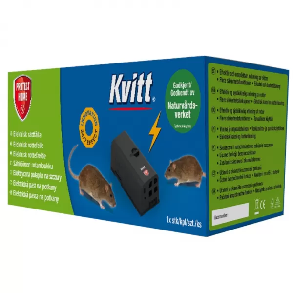 Kvitt - elektrická past na potkany