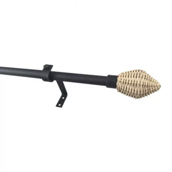 Ačkní rozt. zácl. soupr. PATRONA 13/16mm 190-340cm černá/ratan