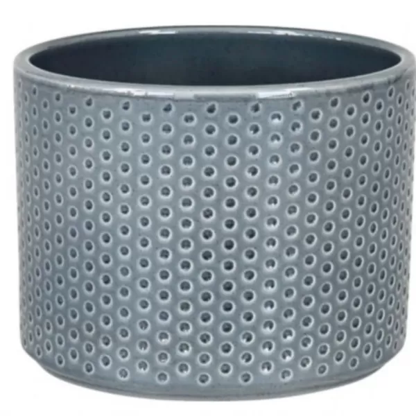 Obal PILLAR SPOTS d17x15cm šedočerný lesk