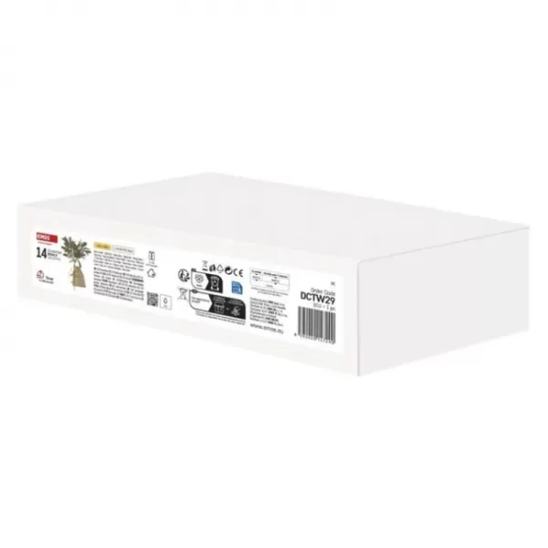 LED dekorace – větvička jmelí, 2x AA, teplá bílá, časovač DCTW29