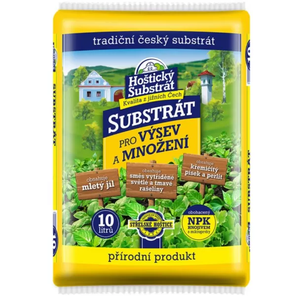 FORESTINA Substrát Hoštický - Pro výsev a množení 10L
