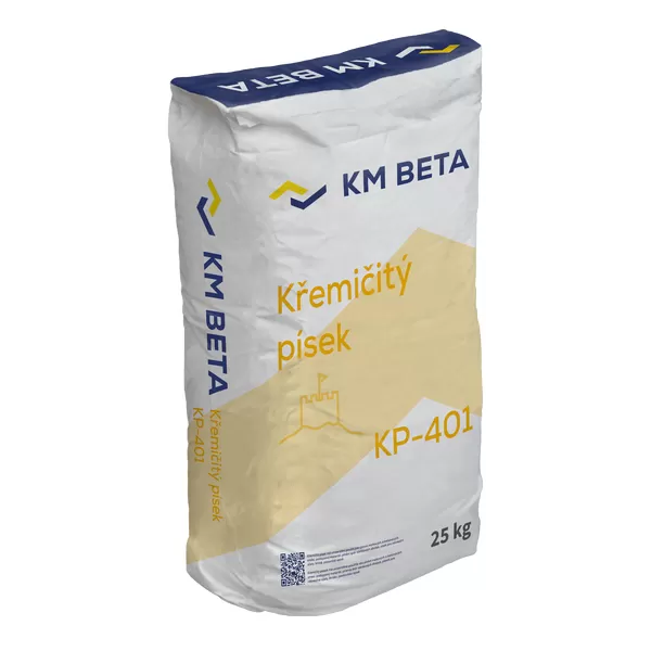 KM-BETA Písek křemičitý zásypový zr. 2,0mm 25kg /48ks/pal