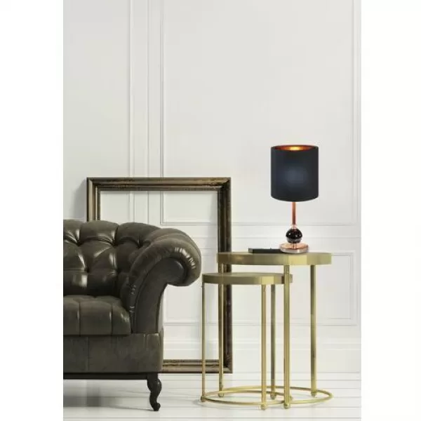 NIPEKO Stolní lampa MELBA v.42cm černá