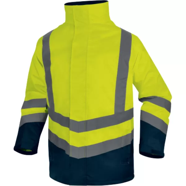 BUNDA zimní VR OPTIMUM3 5v1 vel.2XL žlutá-modrá