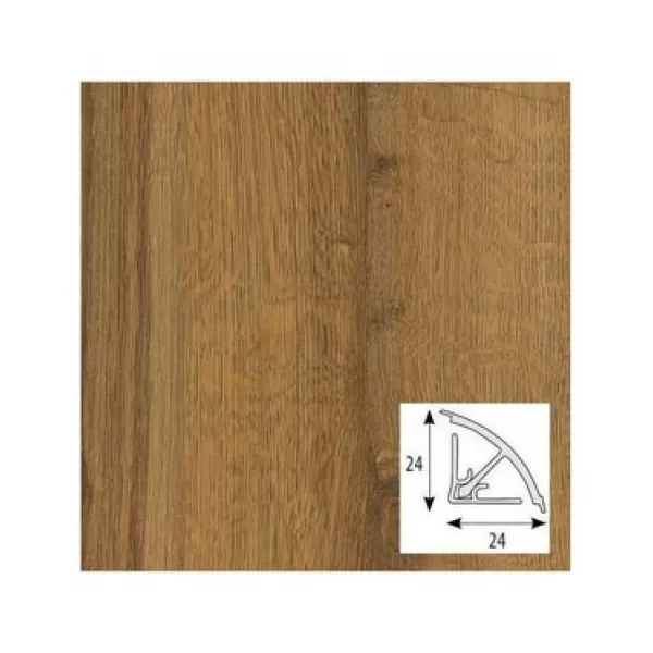 Lišta kartáčová 100cm sv.dřevo dub