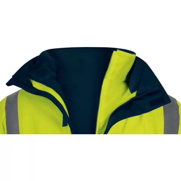 BUNDA zimní VR OPTIMUM3 5v1 vel.2XL žlutá-modrá