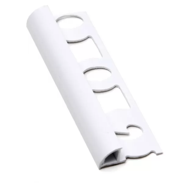 Lišta PVC ukončovací s přep. 6mm bílá