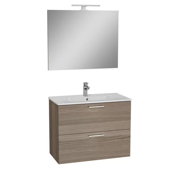 Set Mia um+skř+zrc+osv 80cm cordoba dřev