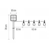 EMOS 10LED PARTY BULB SOLAR 5M VNT DCPV02