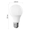 EMOS LED žárovka Classic A60 / E27 / 4 W (40 W) / 470 lm / teplá bílá