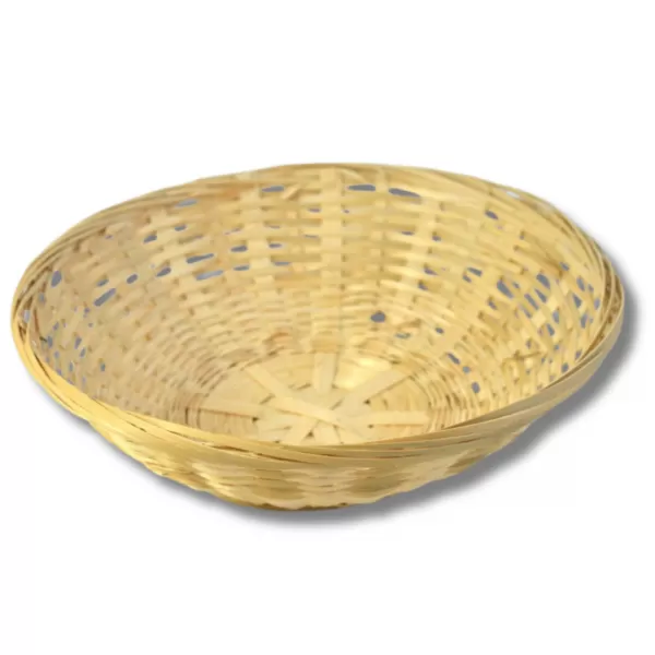 Dekorace - Ošatka bambus kulatá 28cm