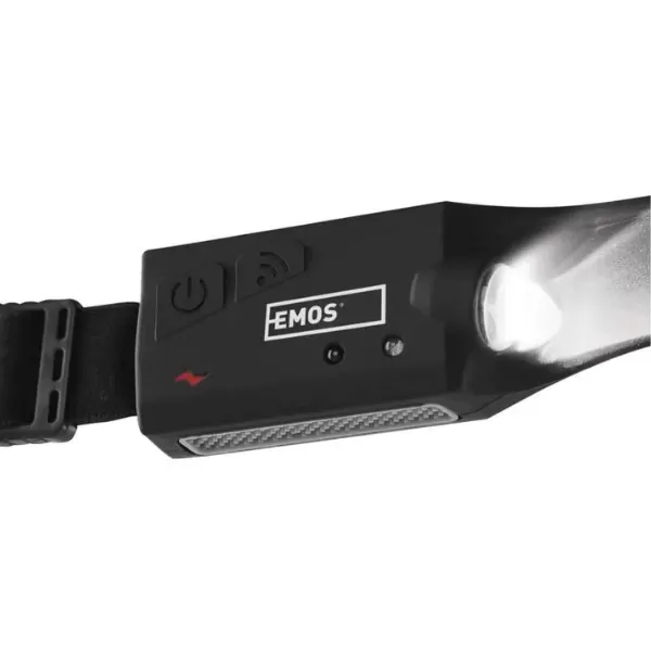 EMOS Čelovka COB+LED nabíjecí
