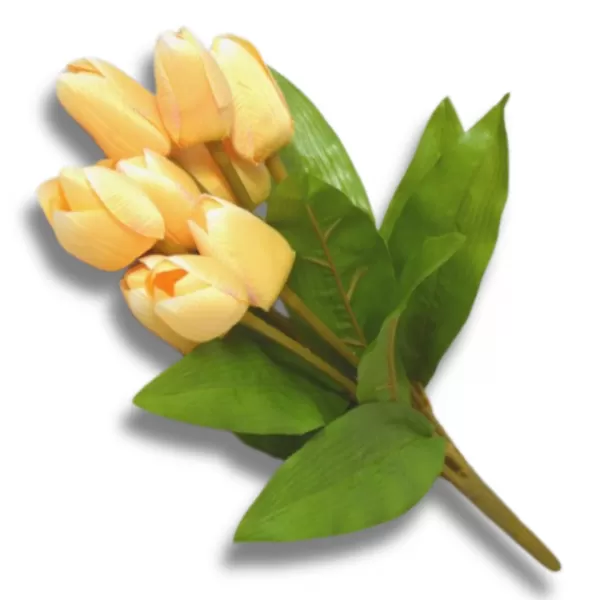 Dekorace - Kytce mini tulipán 9 květů