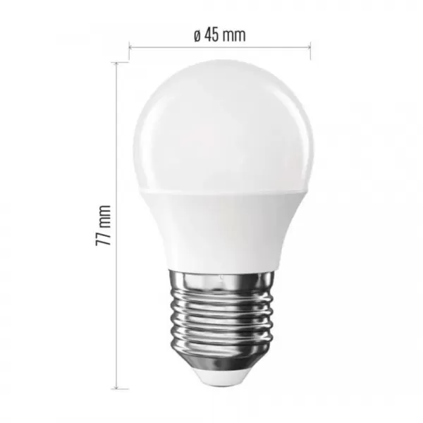 EMOS LED CLS MINI GLOBE 4,2W 40W E27 470lm ZQ6E21