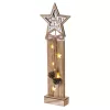 EMOS DCWW10 5LED XMAS WOOD STAR 2AA T WW-dekorace hvězda,jelen