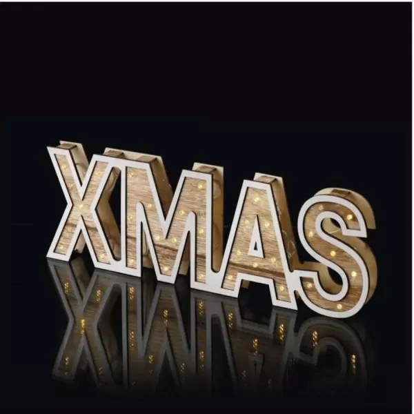 EMOS 35LED XMAS sign 2AA WW /ZY2204/