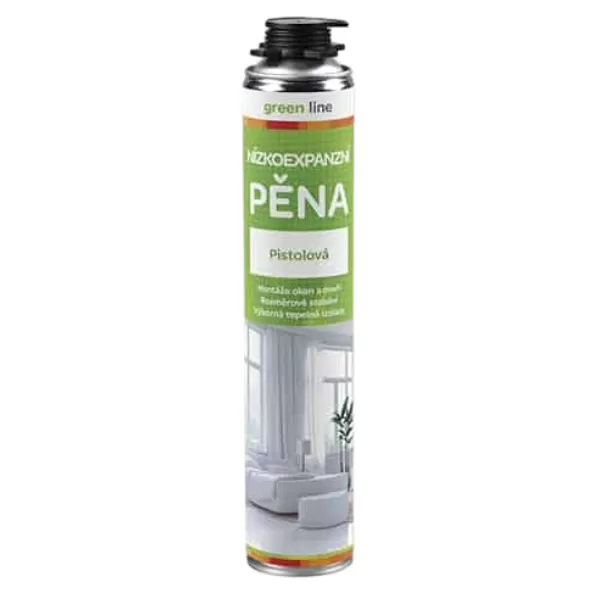 DENB Nízkoexpanzní pěna pistolová 750ml Green Line