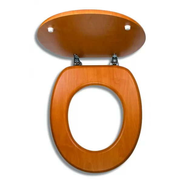 Sedátko WC dýh.dřevo ořech