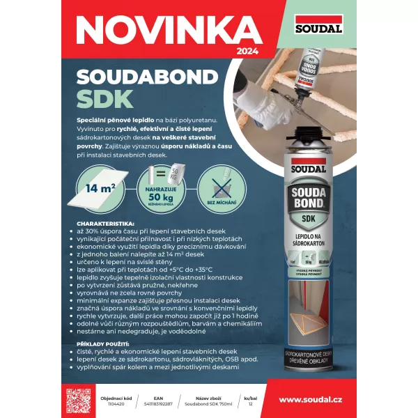 SOUDAL Soudabond SDK 750ml