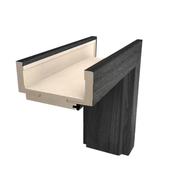 Zárubeň O4(140-160)j.antracit80 pravá