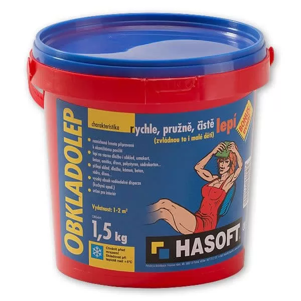 HASOFT obkladolep 1,5kg-disperzní lepidlo