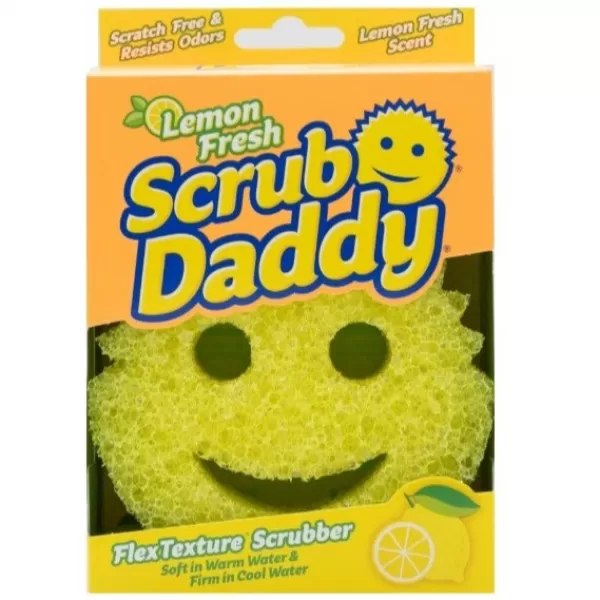Houbička Scrub Daddy Fresh Lemon žlutá
