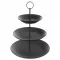 Stojan ker./kov BLACK 3 patra