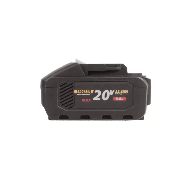 PROCRAFT Baterie akumulátorová 20V Li-ion, 8000mAh 20/8