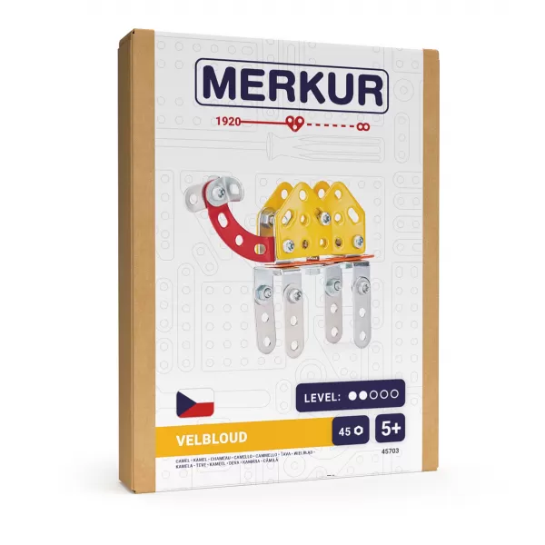 Merkur - Mini ZOO - velbloud 45dílků