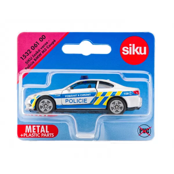 SIKU česká verze - Policie BMW M3 Coupé