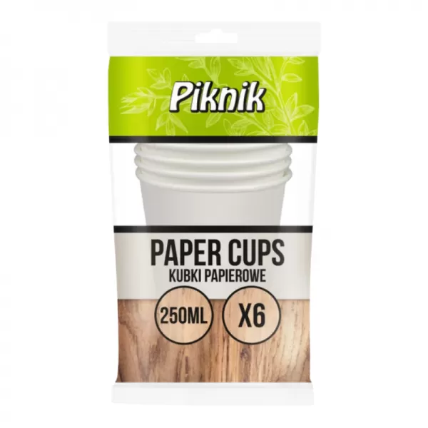 SOLO Kelímek Piknik 250ml / 6ks