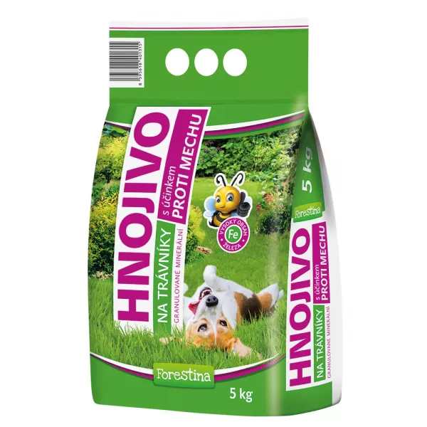 Hnojivo trávníkové - Standard proti mechu 5 kg