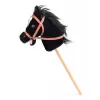 Hobby horse Baron, černý kůň na tyči se zvuky
