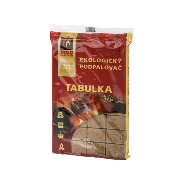 SOLO podpalovač EKO tabulka 32ks