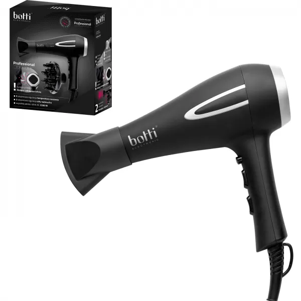Vysoušeč vlasů professional 2200 W BOTTI HJX 1306-H