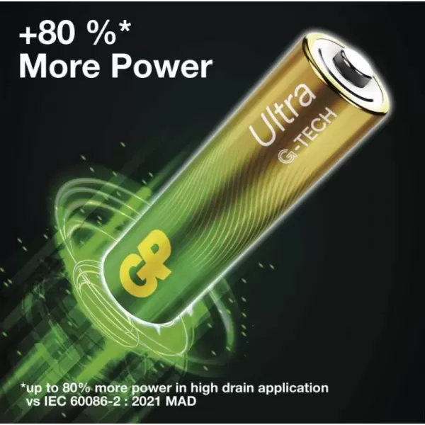 EMOS Baterie GP alkalická ULTRA AAA 6+2 ks (LR03) B02118