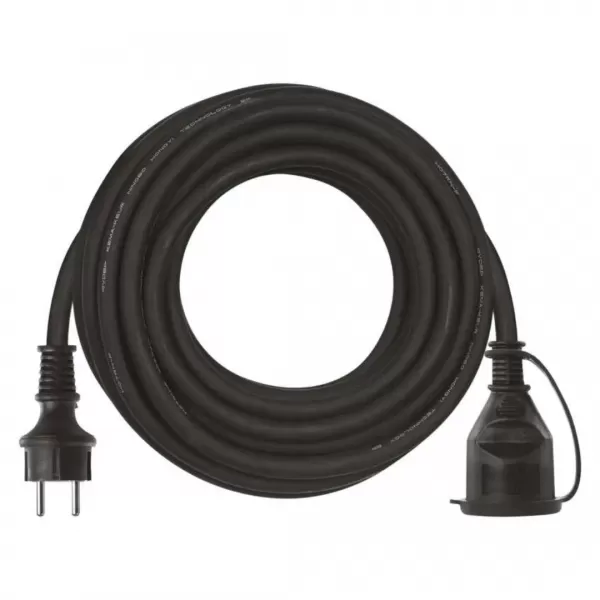 EMOS Prodlužka 1Z 10M 1,5MM GUMA P01710