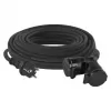 EMOS Prodlužka 2Z 20M 3X1,5M GUMA, IP44 P0603