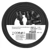 EMOS Prodlužka 2Z 20M 3X1,5M GUMA, IP44 P0603