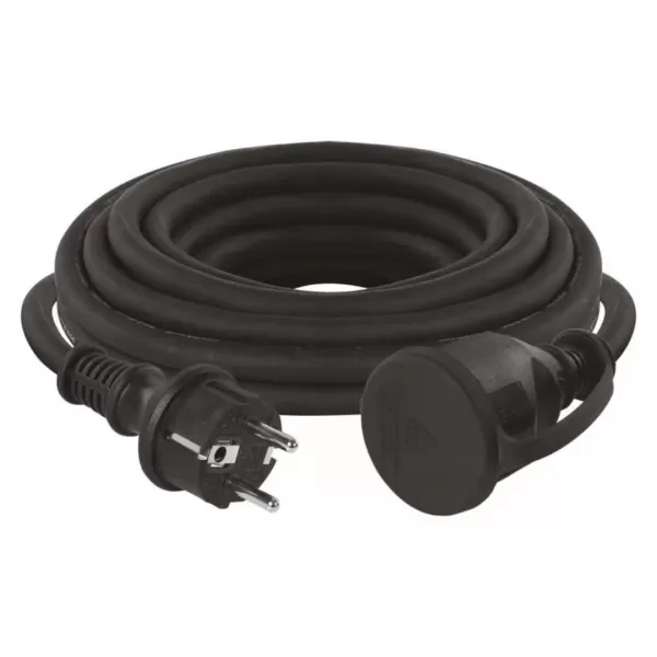 EMOS Prodlužka 1Z 5M 1,5mm guma P01705