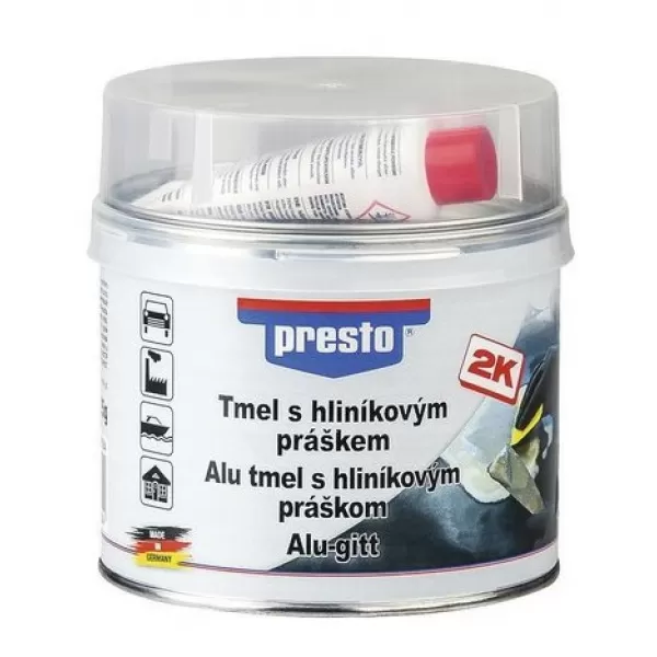PRESTO Tmel s hliníkovým práškem stříbrná 250g