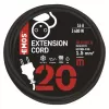 EMOS Prodlužka 1Z 20M 1,5MM GUMA P01720