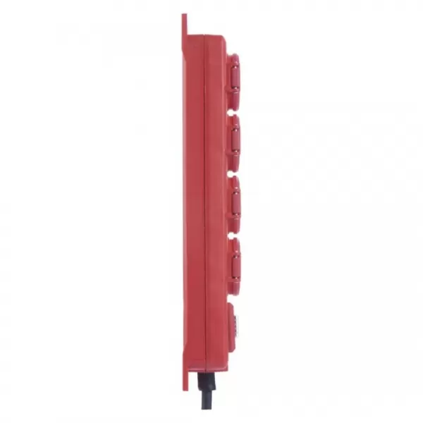 EMOS Prodlužka 4x2P+PE IP 44, 10M,guma/neopren,/P14101/