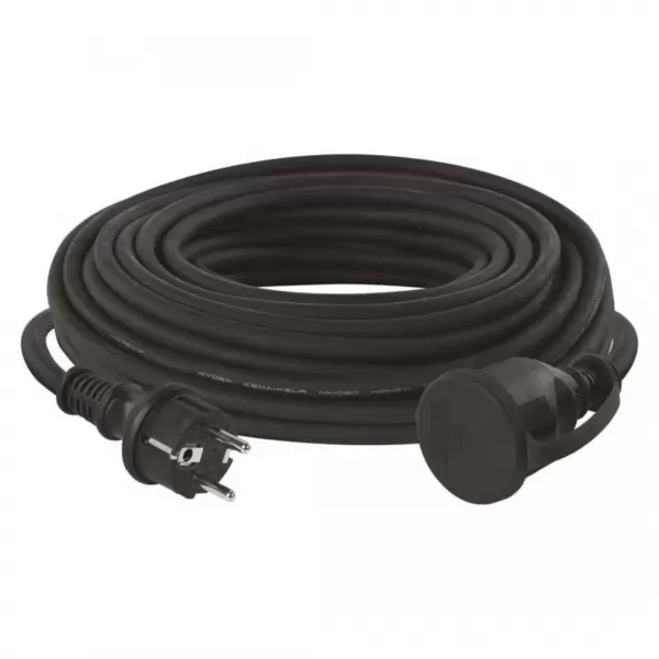EMOS Prodlužka 1Z 25m 2,5mm guma P01725R