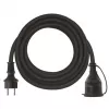 EMOS Prodlužka 1Z 5M 1,5mm guma P01705