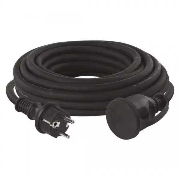 EMOS Prodlužka 1Z 10M 1,5MM GUMA P01710
