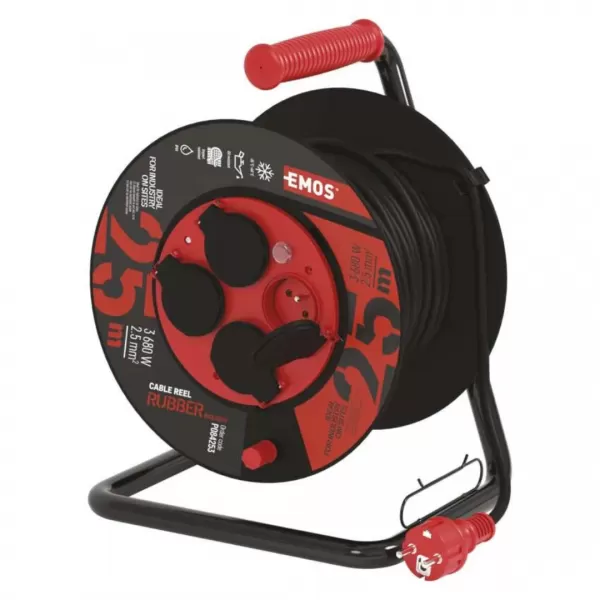 EMOS Buben 4Z 25M 2,5mm Guma P084253