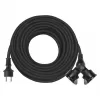 EMOS Prodlužka 2Z 20M 3X1,5M GUMA, IP44 P0603