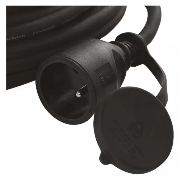 EMOS Prodlužka 1Z 10M 1,5MM GUMA P01710